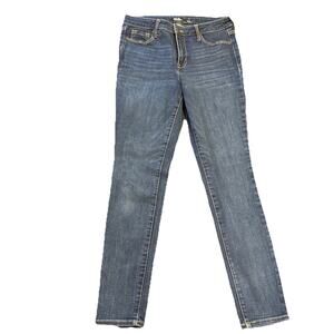 Old Navy Jeans Women’s Size 10 Denim Blue Mid Rise Super Skinny Ankle